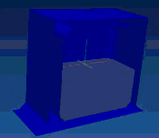 fluid-structure interaction dytran simulation