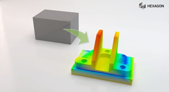 Rendering Simufact Additive Machining SIM Displacement Rendering Simufact Additive Machining SIM Displacement